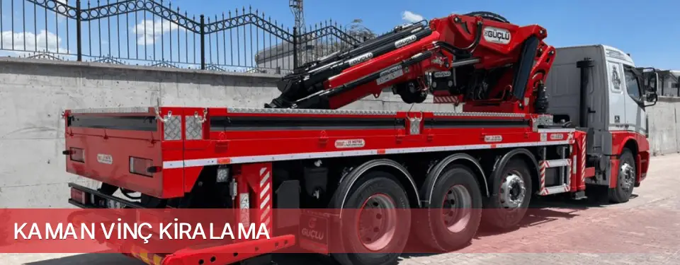 Kaman İlçemi Vinç Kiralama